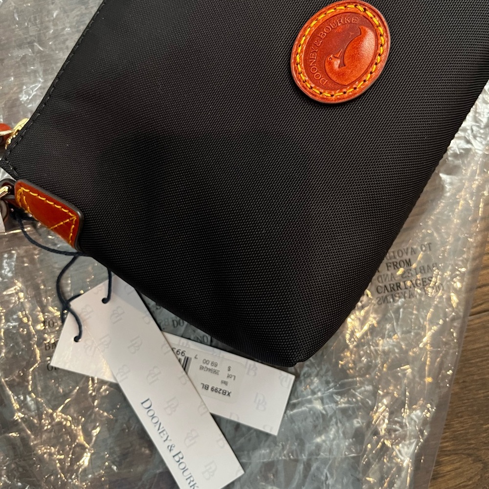Black crossbody bag